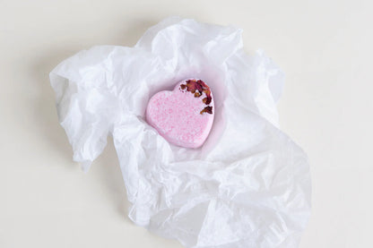 Heart Shaped Shower Steamers Gift Box, Set of 4 Shower Steamers Package