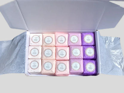 Special - Lavender Shower Steamers, Gift Set of big fizzies - Buy 12 get 15!! 3 FREE steamers!