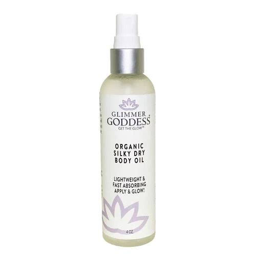 Organic Silky Dry Body Oil - 4 oz.