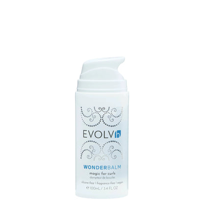 WonderBalm Organic Silky Hair Serum for Frizz-free Curls and Straightening - by EVOLVh