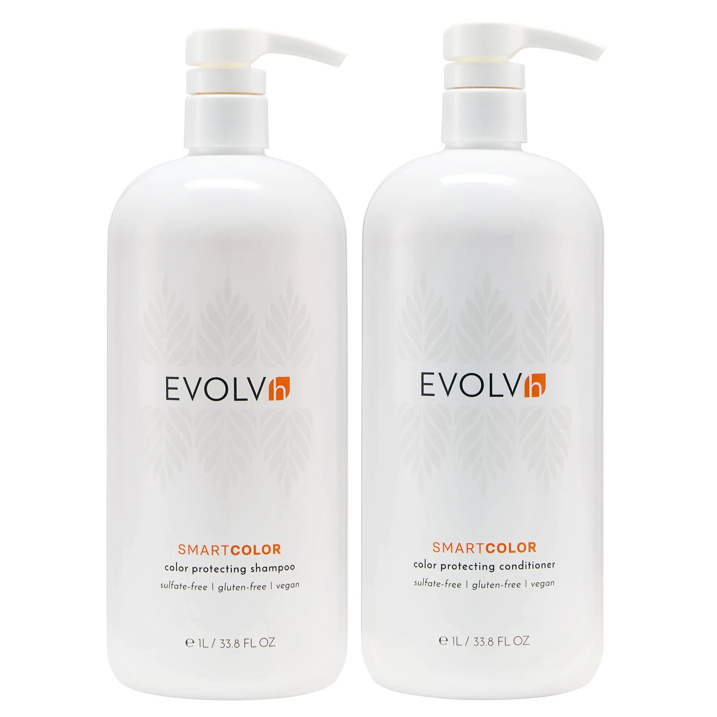 SmartColor Color Protecting Shampoo & Conditioner Liter Duo - By EVOLVh