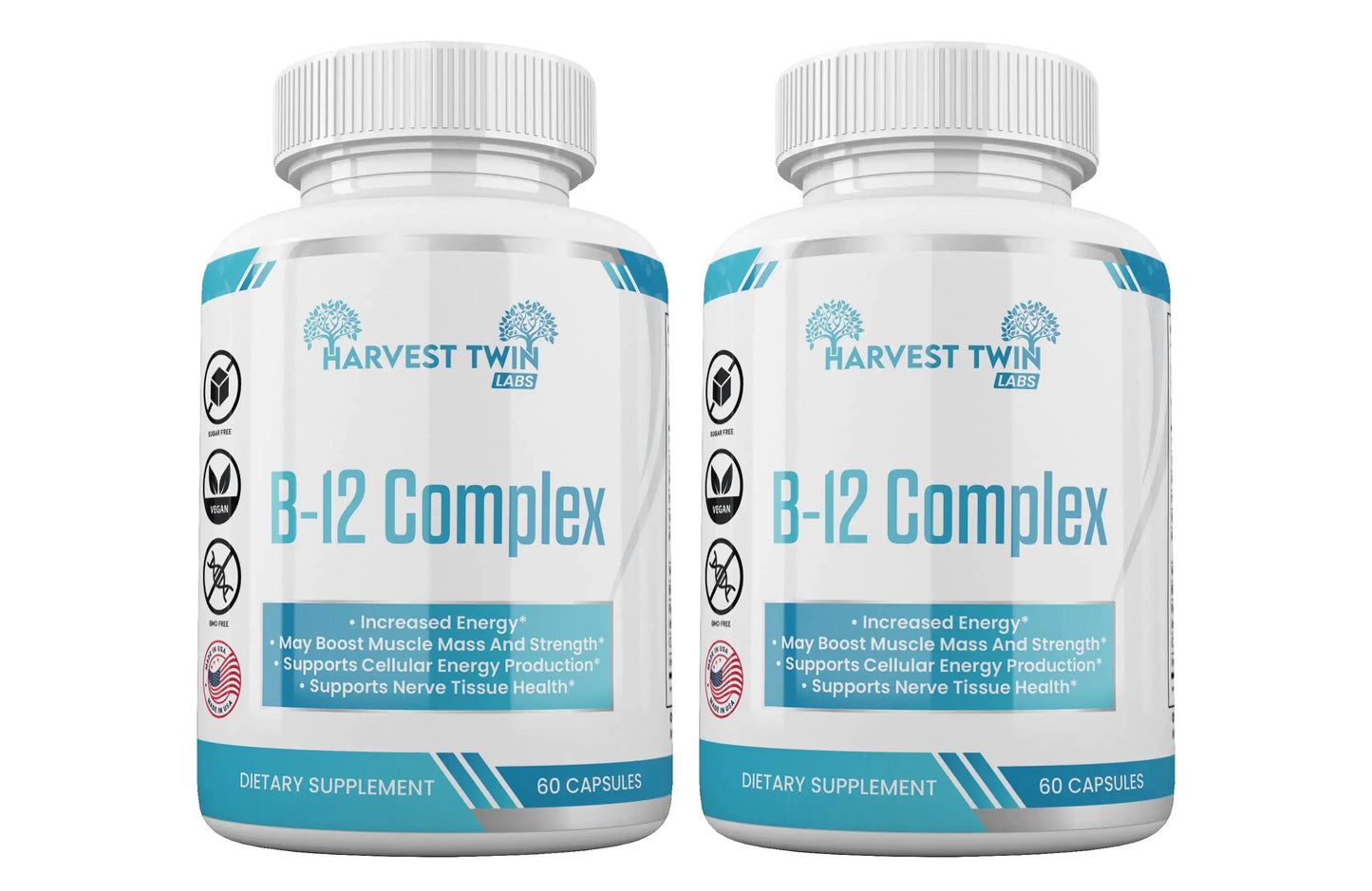 B-12 Complex Vitamin Supplement for Increased Energy & Vitality